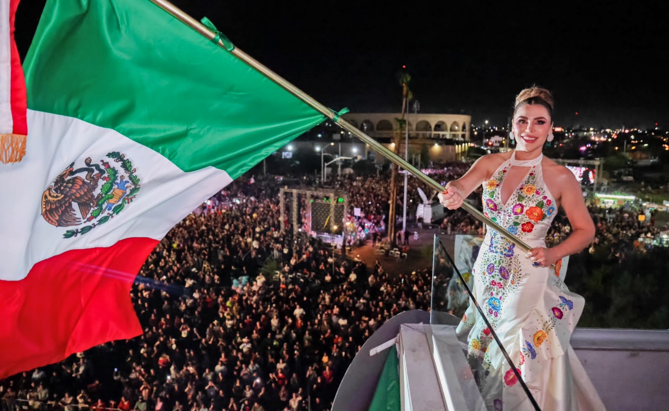 Vibra Mexicali con histórico Grito de Independencia ante más de 80 mil personas