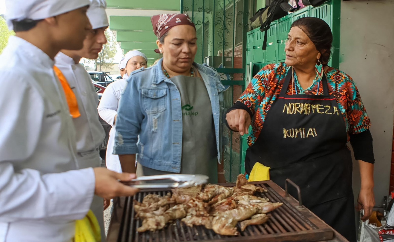 El encuentro reunió a cocineras tradicionales de cinco etnias de Baja California.