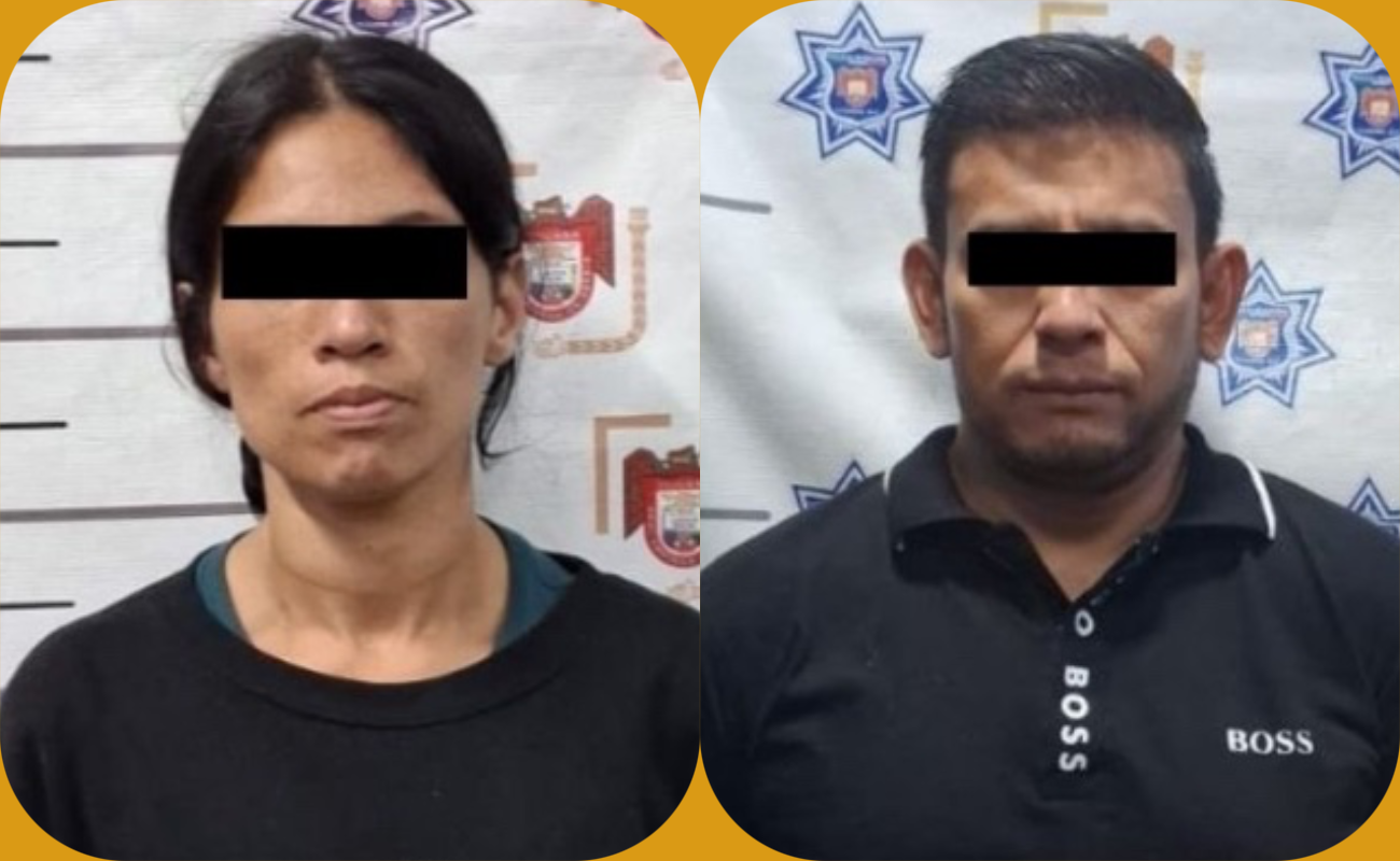 Asegura Policía Municipal a pareja por violencia familiar