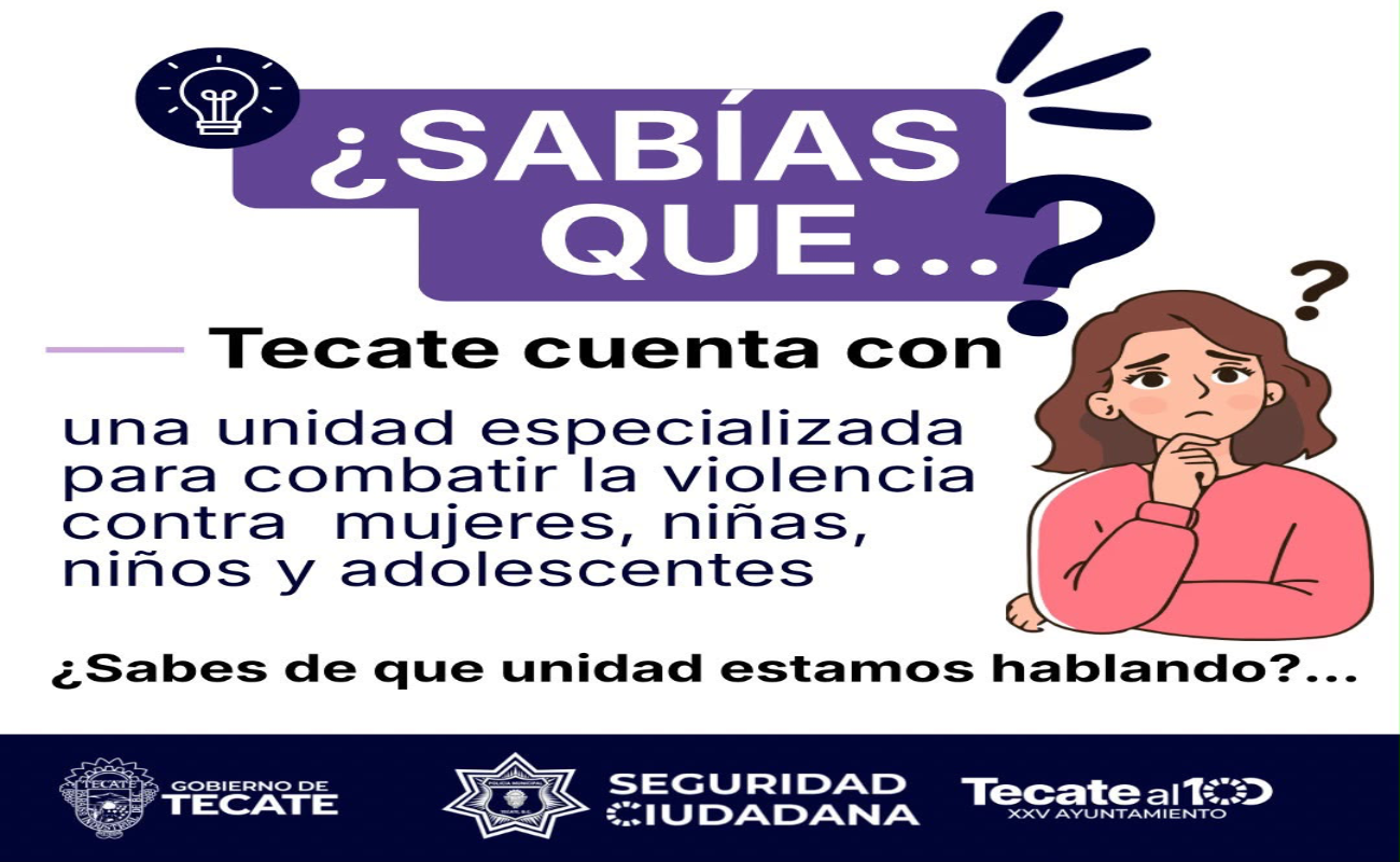 La unidad especializada brinda apoyo a mujeres, niñas, niños y adolescentes que se encuentran ante una situación de violencia o riesgo.