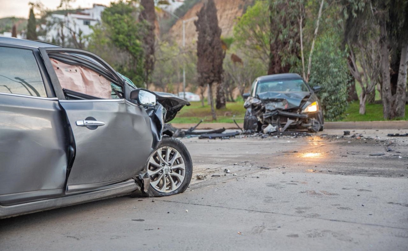 El accidente fue a la altura del Cañón del Matadero.