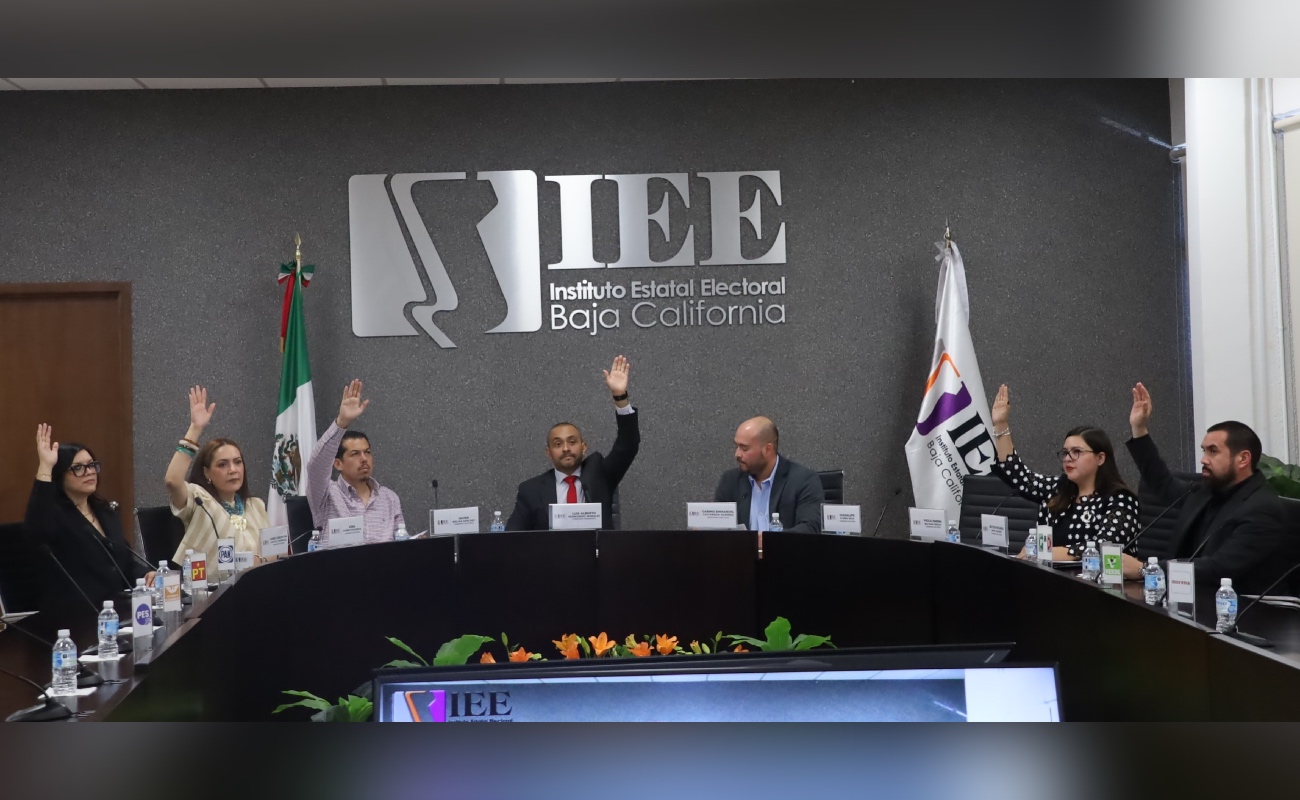 Autorizó IEEBC convenio de coordinación con el INE para el proceso electoral 2026-2027