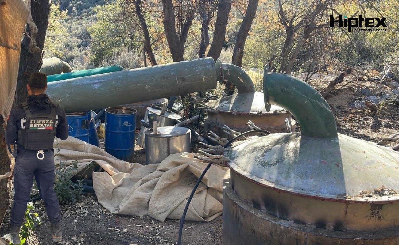 Localizan fuerzas de seguridad de BC laboratorio clandestino en Ensenada