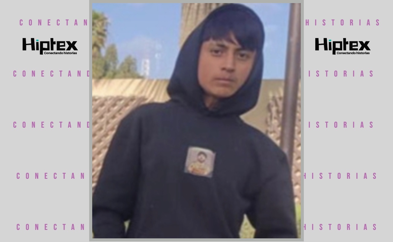 Irving Jesús Santiago Ramírez tiene 15 años de edad.