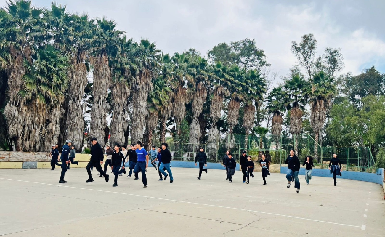 Prevención del delito fortalece valores y disciplina entre la niñez y juventud tecatense a través de Policía Juvenil