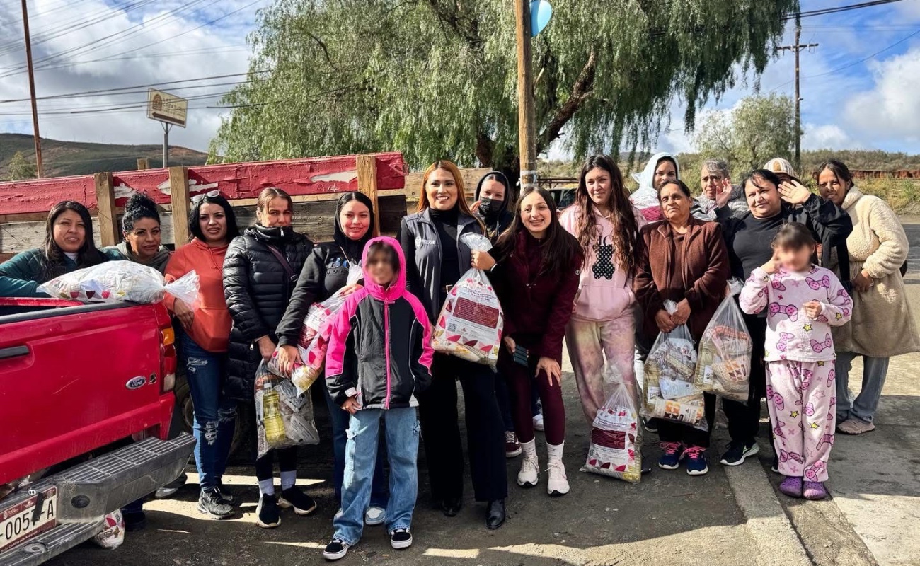 Reafirma DIF Tecate su labor en el fortalecimiento de la seguridad alimentaria de familias en situación vulnerable.