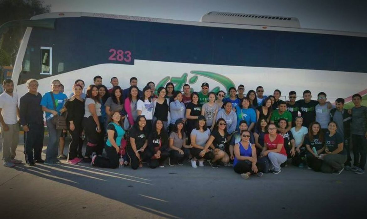 Camionazo con estudiantes tijuanenses