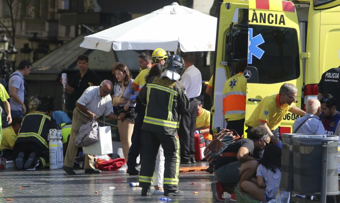 Atropellamiento masivo en Barcelona deja 13 muertos