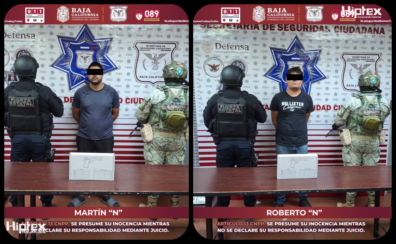 Detienen a “El Negro”, en operativo “Valle de Mexicali”