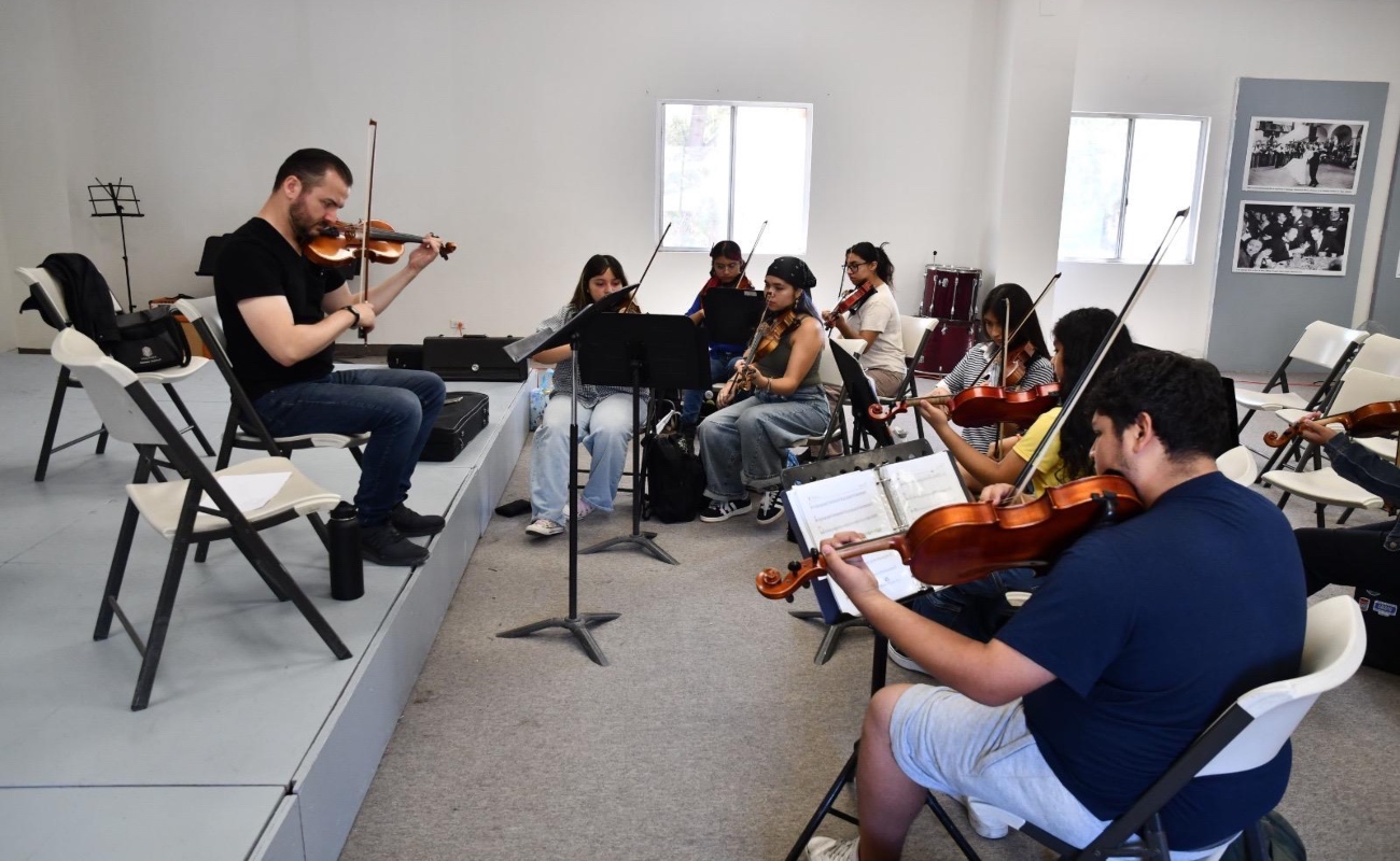 Impulsa XXV Ayuntamiento de Tijuana Curso Intensivo para Orquestas en la Zona Este
