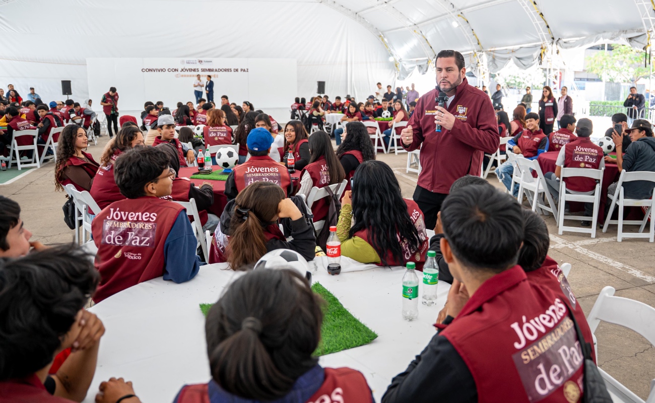 El encuentro tuvo como objetivo reconocer y agradecer la participación, compromiso y contribución de los jóvenes en favor de la comunidad tijuanense.