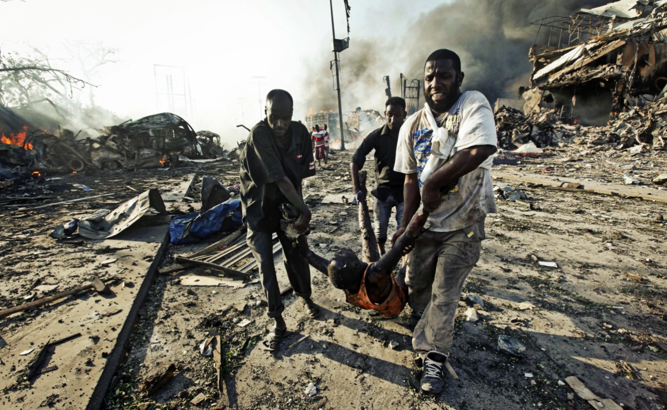 Suman 231 muertes en Somalia tras atentado terrorista