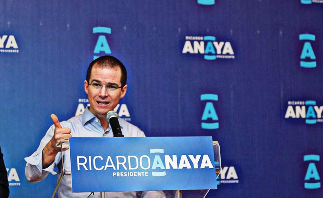 La mañana de este miércoles, Anaya presentó su estrategia anticorrupción en conferencia de prensa.
