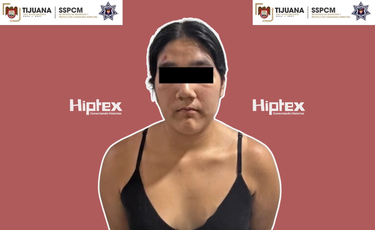 Es detenida señalada de golpear y lesionar a una mujer