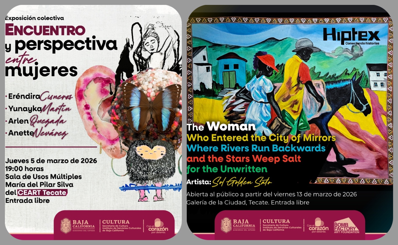 Las muestras se inaugurarán el 5 y 13 de marzo en la Sala María del Pilar Silva Valadez y en la Galería de la Ciudad.