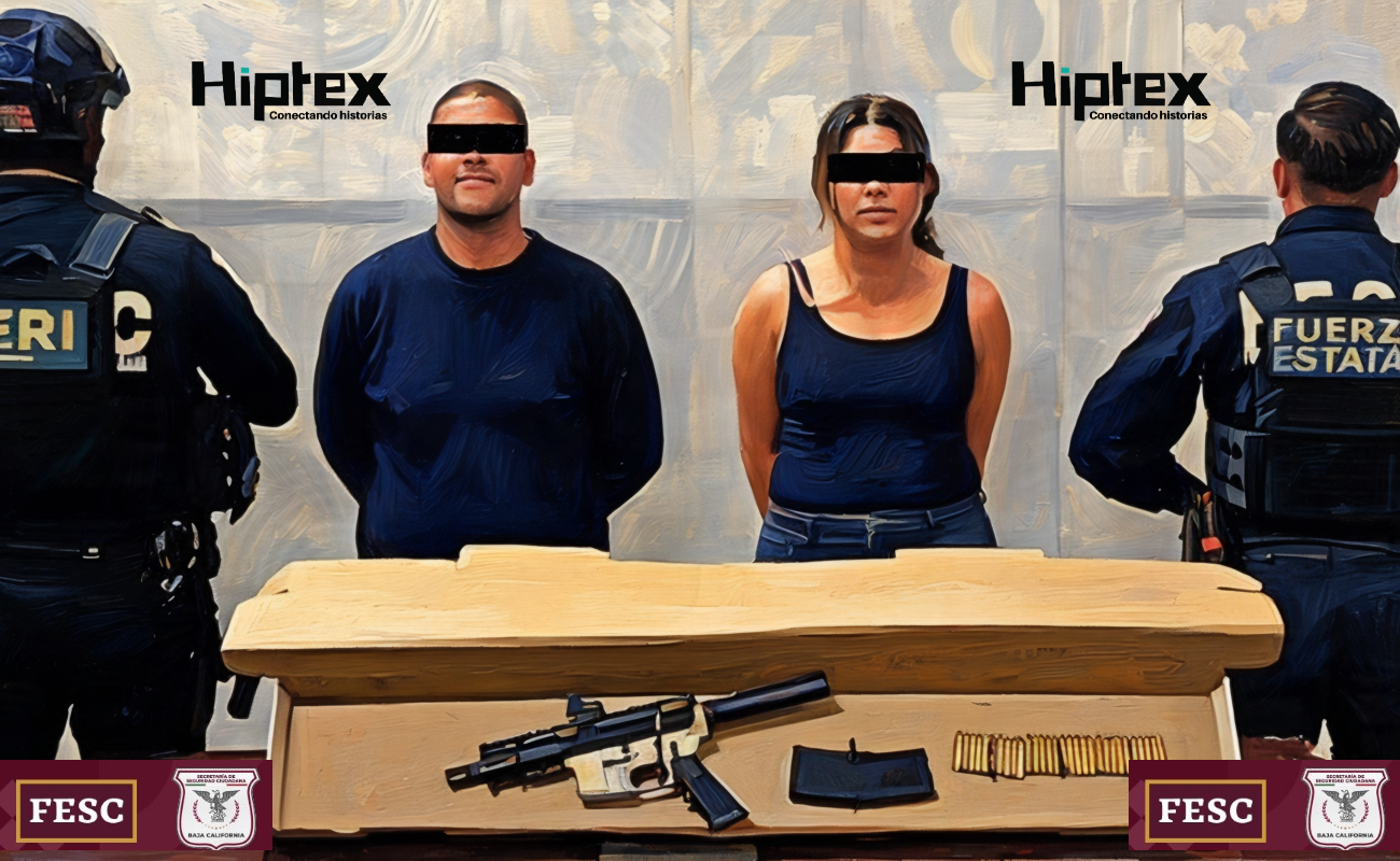 Irving Horacio “N”, de 34 años y Jhaira Geeovanna “N”, de 40, los detenidos.