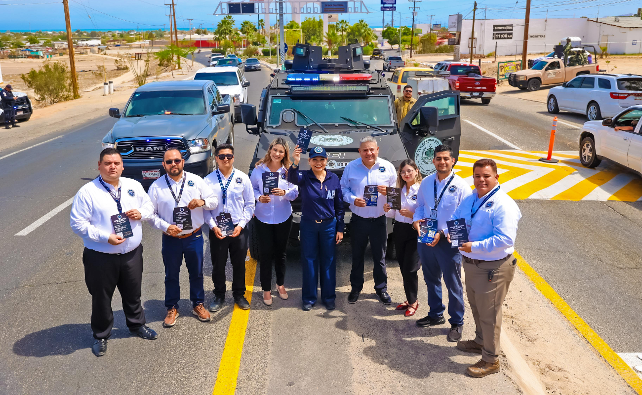 Refuerza Fiscalía BC operativo de seguridad en San Felipe