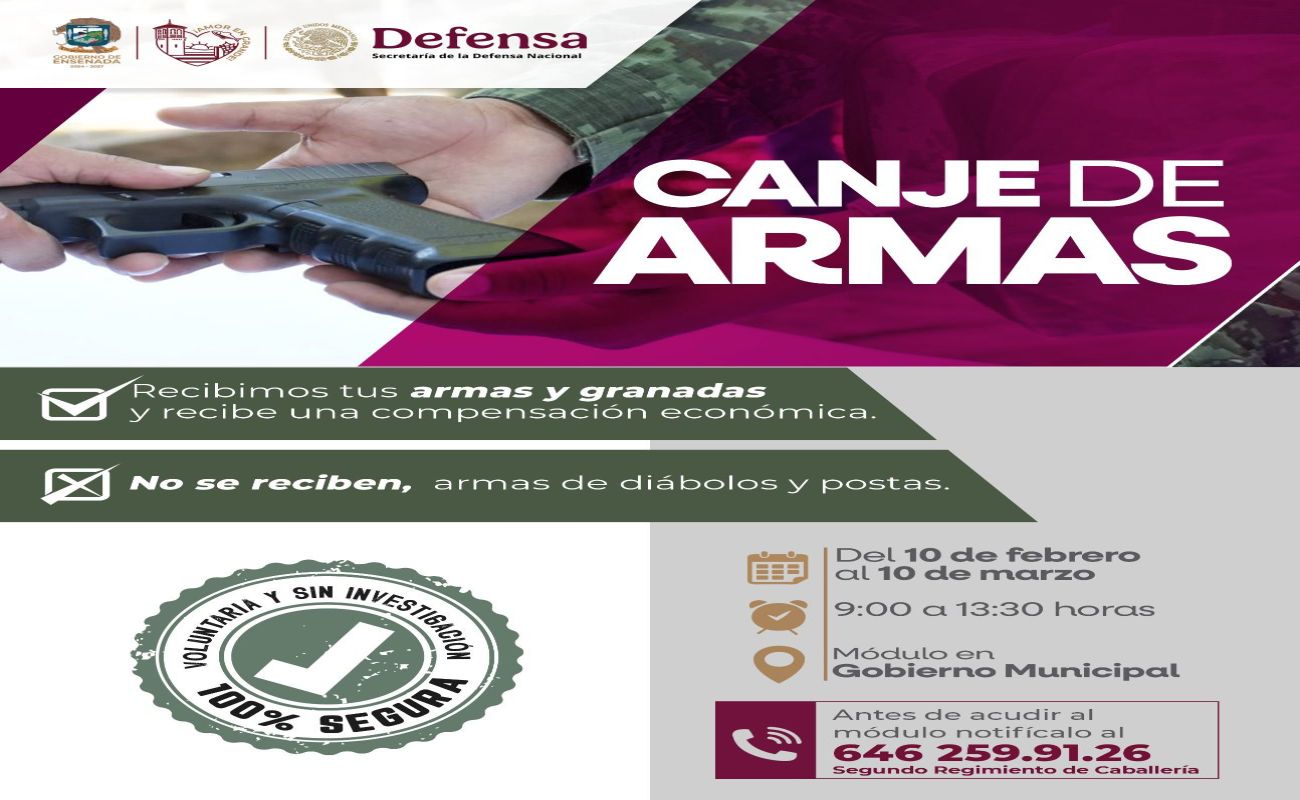 El intercambio que estará vigente hasta el 10 de marzo, es voluntario, seguro y sin investigación.