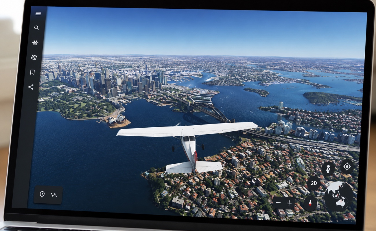 Google Earth recupera una de sus funciones más icónicas con un simulador de vuelo en la web
