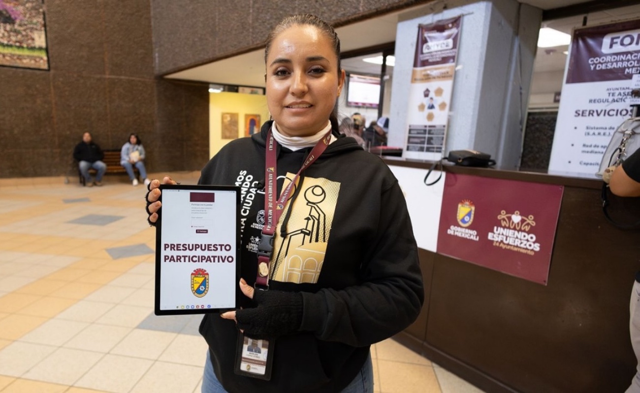Abren convocatoria del presupuesto participativo para proponer obras en la comunidad