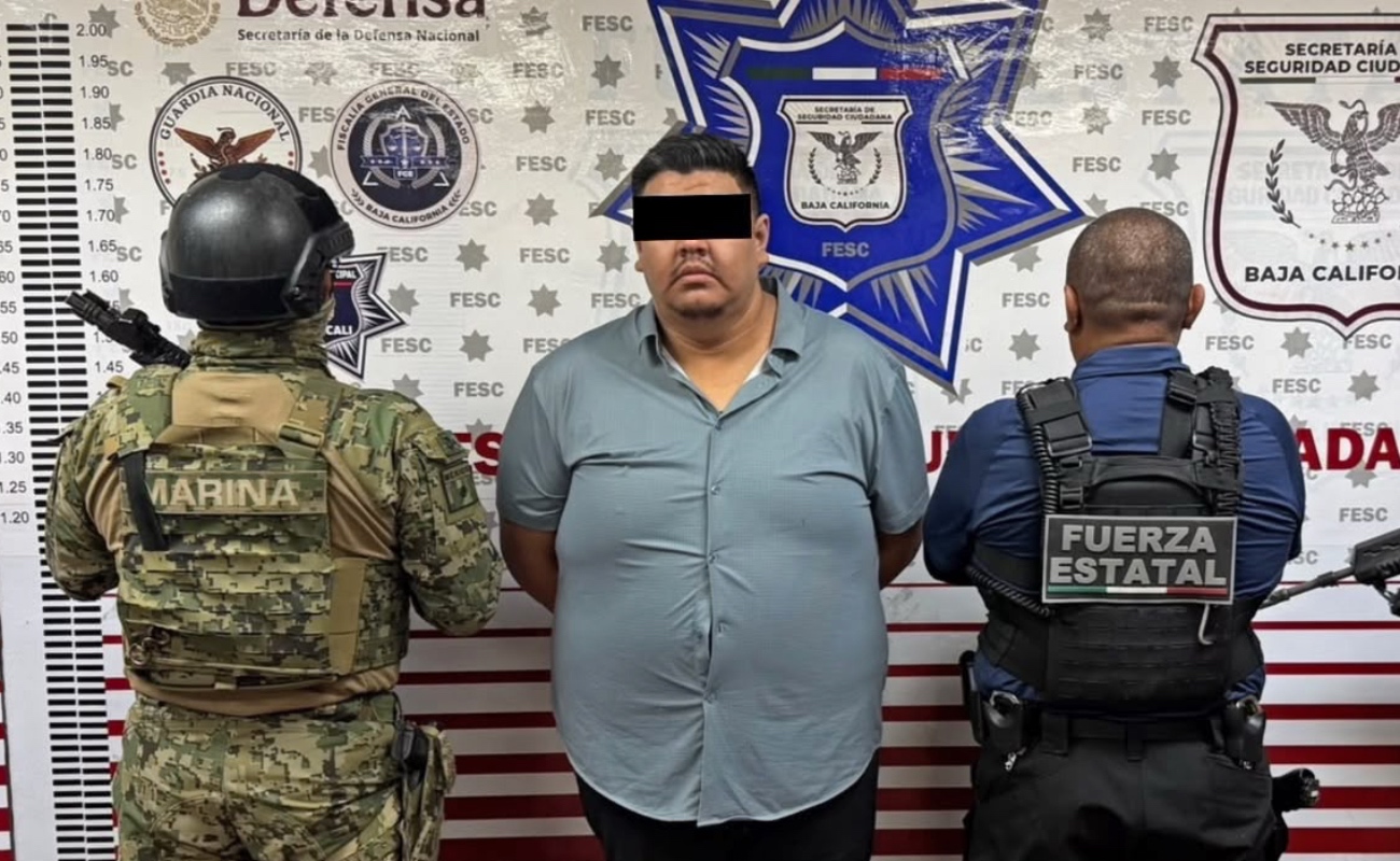 Juan Santiago “N”, fue puesto a disposición de la FGR.