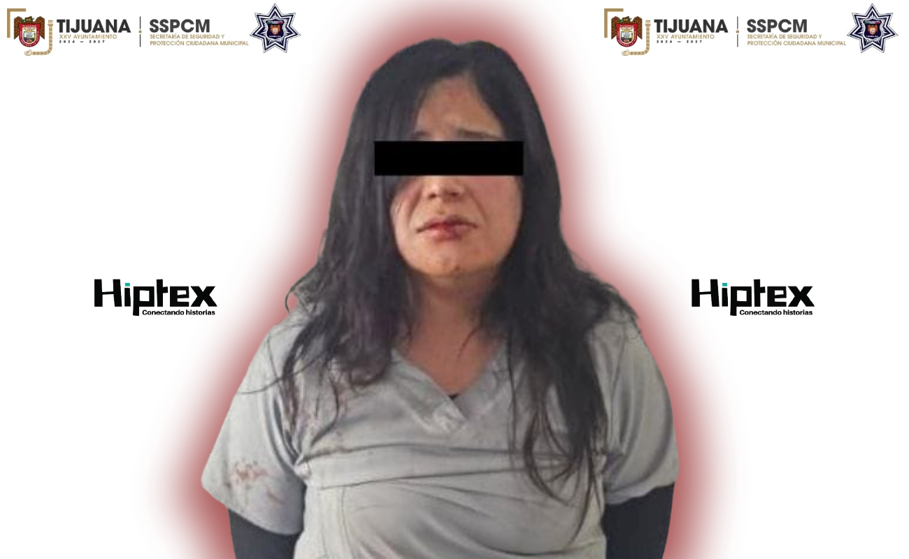 Mujer muerde a dos policías municipales; fue detenida
