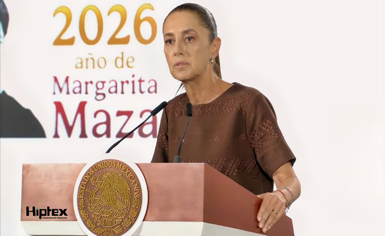 La presidenta Claudia Sheinbaum insistió en que hay intereses de grupos en Estados Unidos para difamar a la Cuarta Transformación.