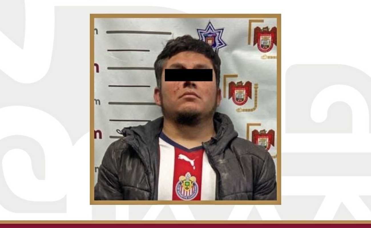 Policía Municipal detuvo a Óscar Alexis “N” por violencia de pareja en Villa del Álamo.