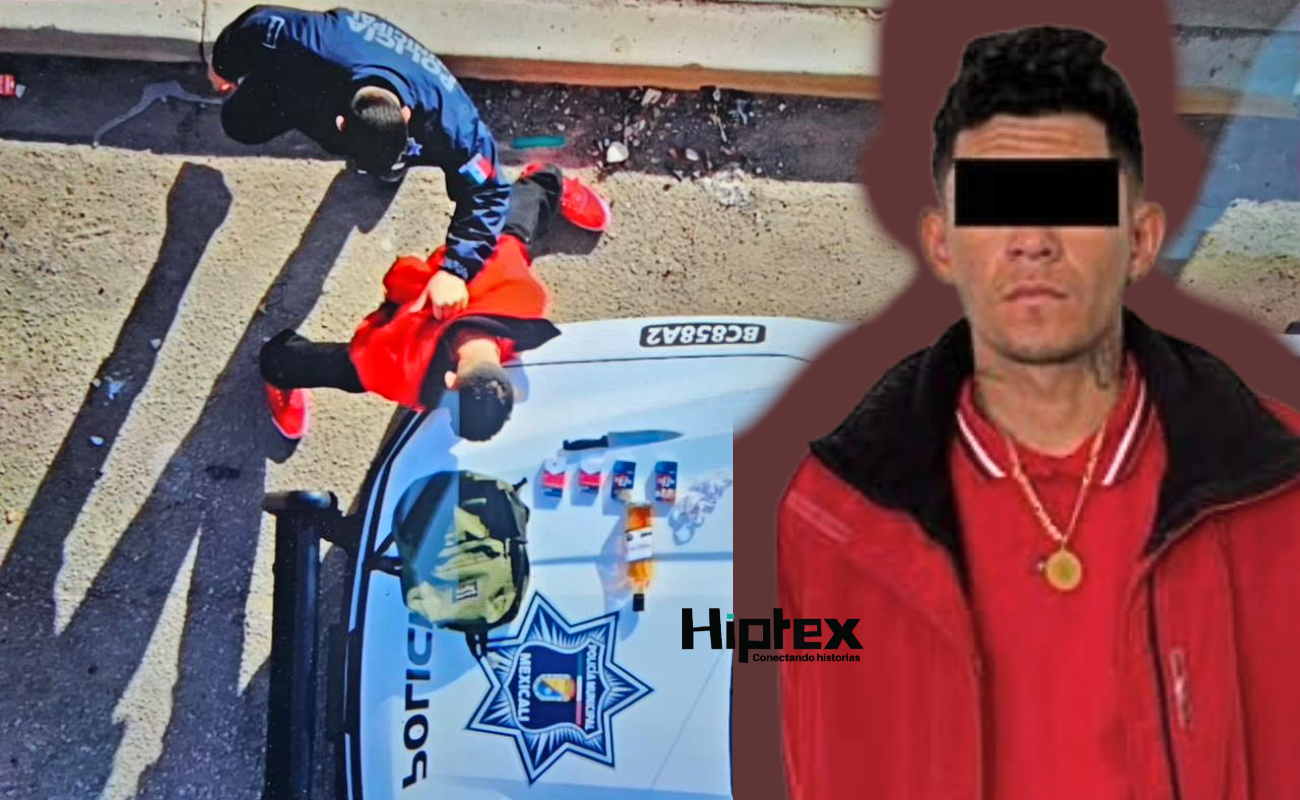 Felipe “N”, de 22 años de edad, el detenido.