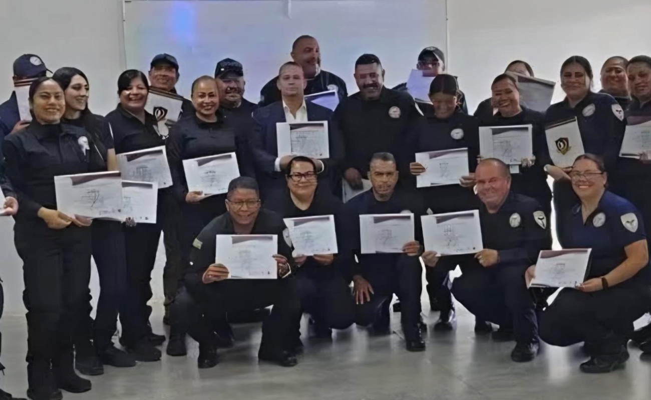 Concluyen 20 elementos su proceso de actualización especializada.