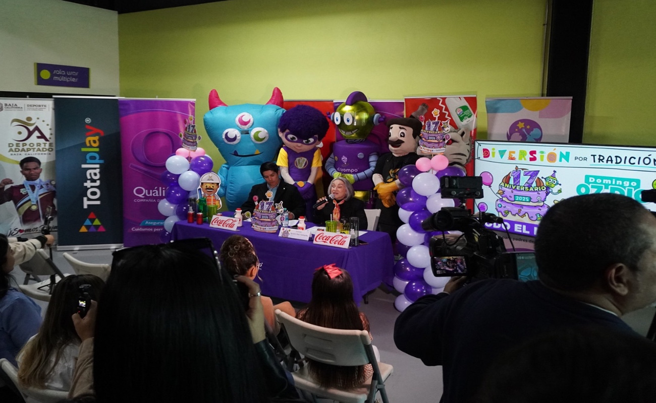 Celebrará El Trompo 17 años con estradas gratis