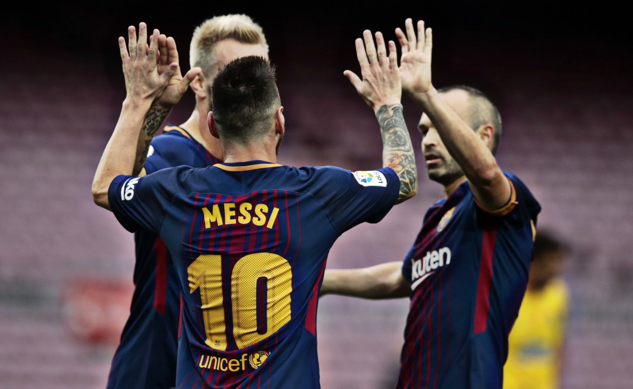 Messi arriba a los 600 juegos con el Barcelona