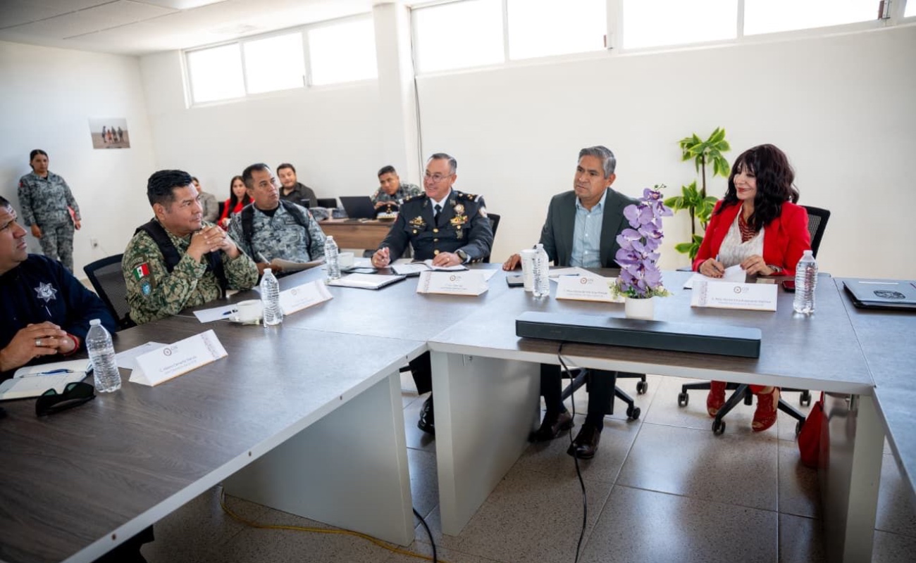 Coordinan acciones para combatir delitos en Mexicali