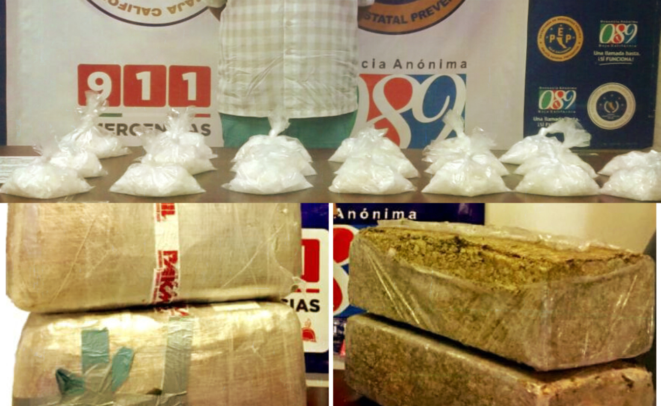 La droga fue decomisada en diversos operativos en los cinco municipios