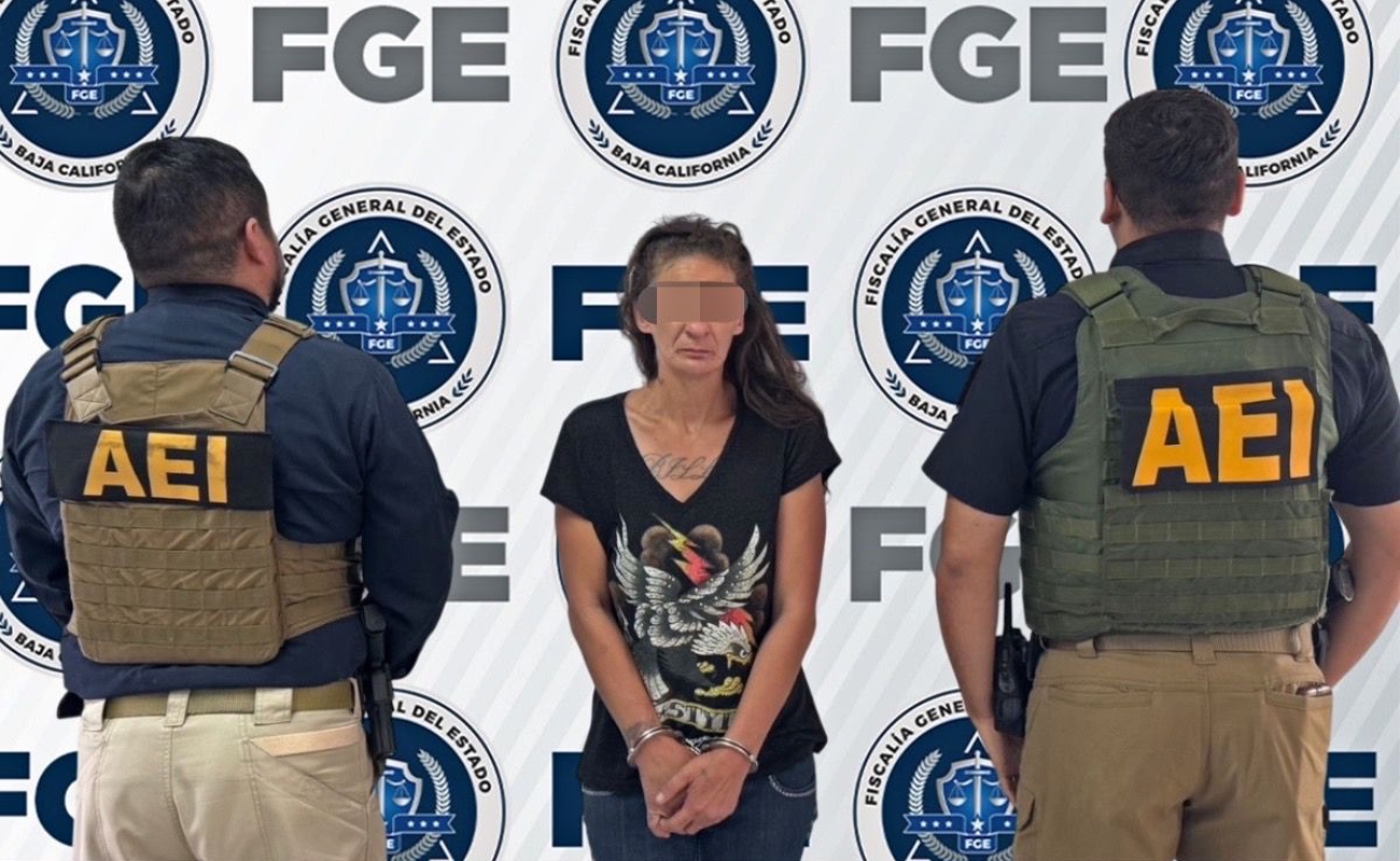 La Fiscalía General del Estado de Baja California capturó a Jill Lynn “N”, buscada por fraude en EE. UU., gracias a la coordinación internacional.