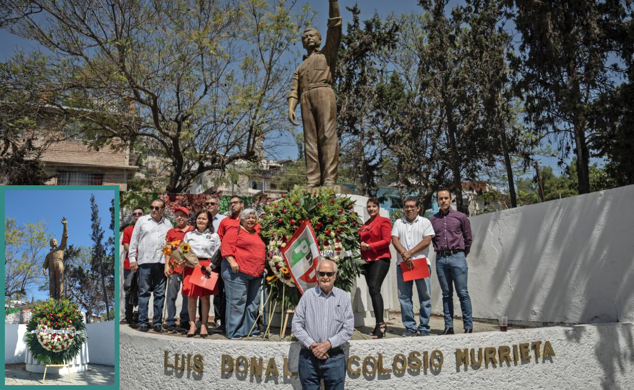 Conmemoran en Lomas Taurinas aniversario luctuoso de Luis Donaldo Colosio