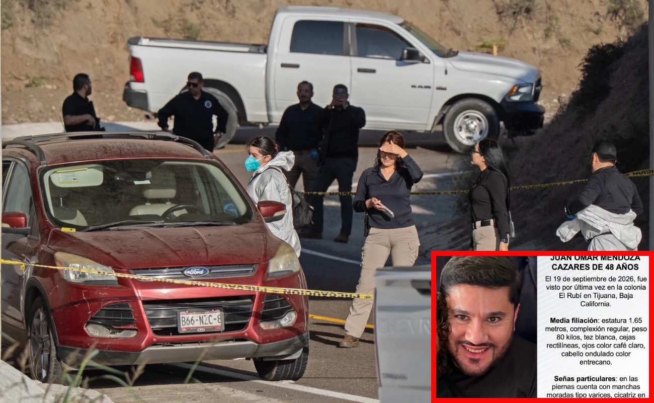 El cuerpo de Juan Omar fue hallado al interior de un vehículo.