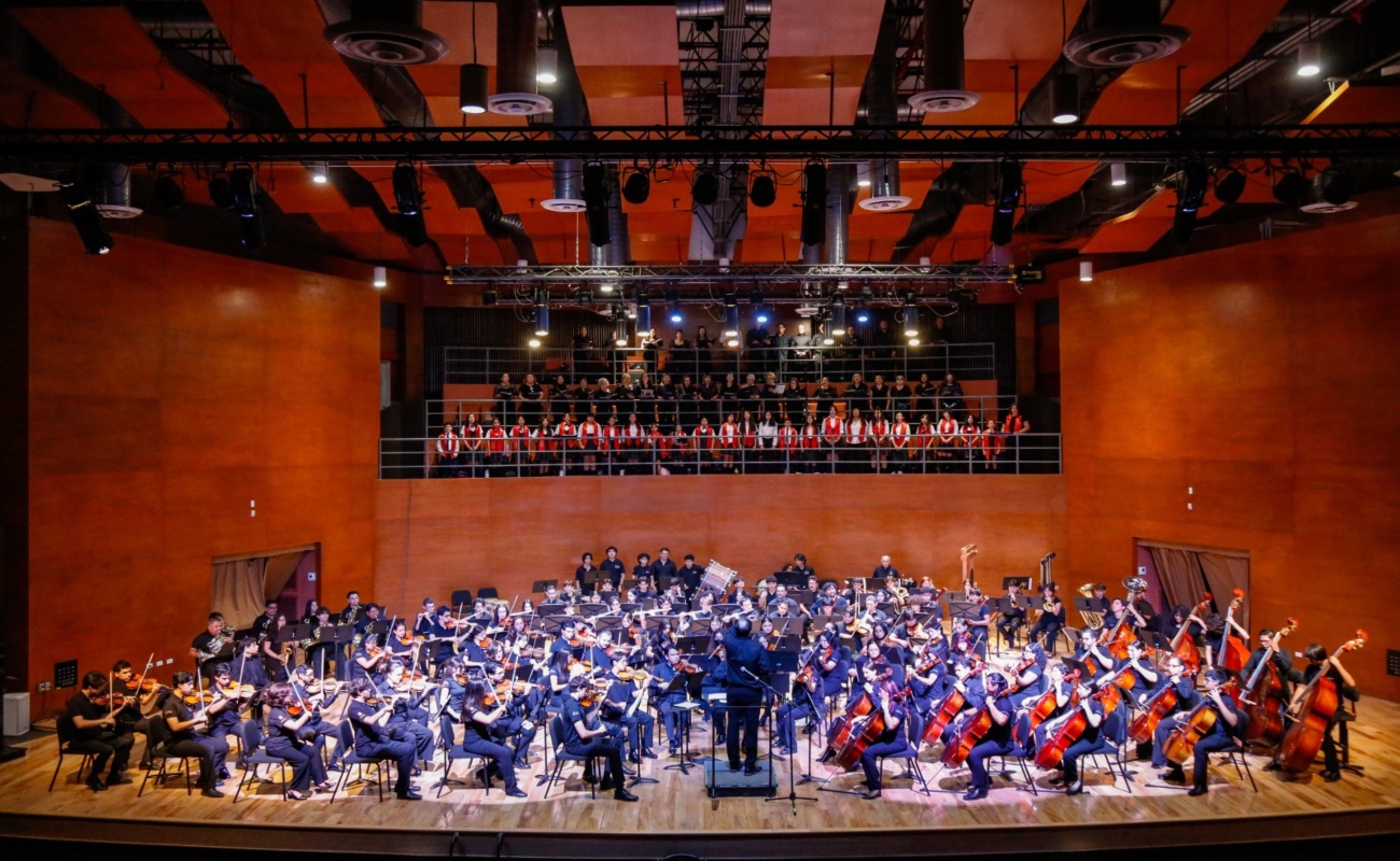 Talento bajacaliforniano protagoniza Gala Mexicana con 200 músicos en escena