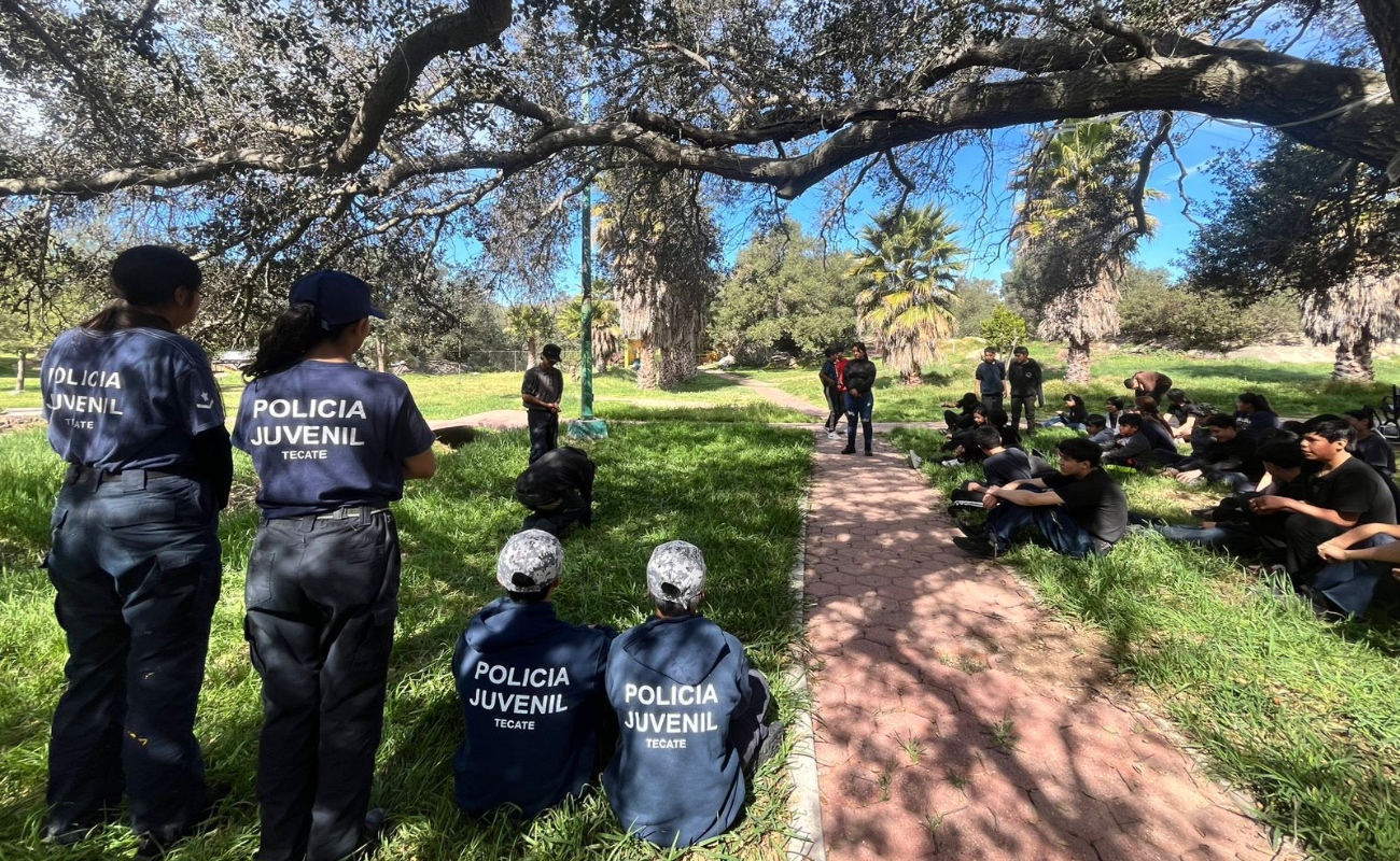 Tecate fortalece su estrategia de seguridad con prevención permanente en la juventud