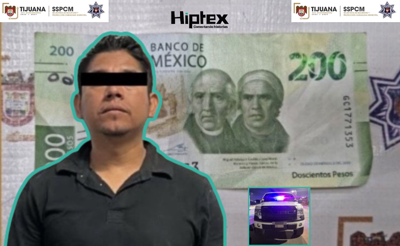 Detienen a conductor por intentar sobornar a un oficial