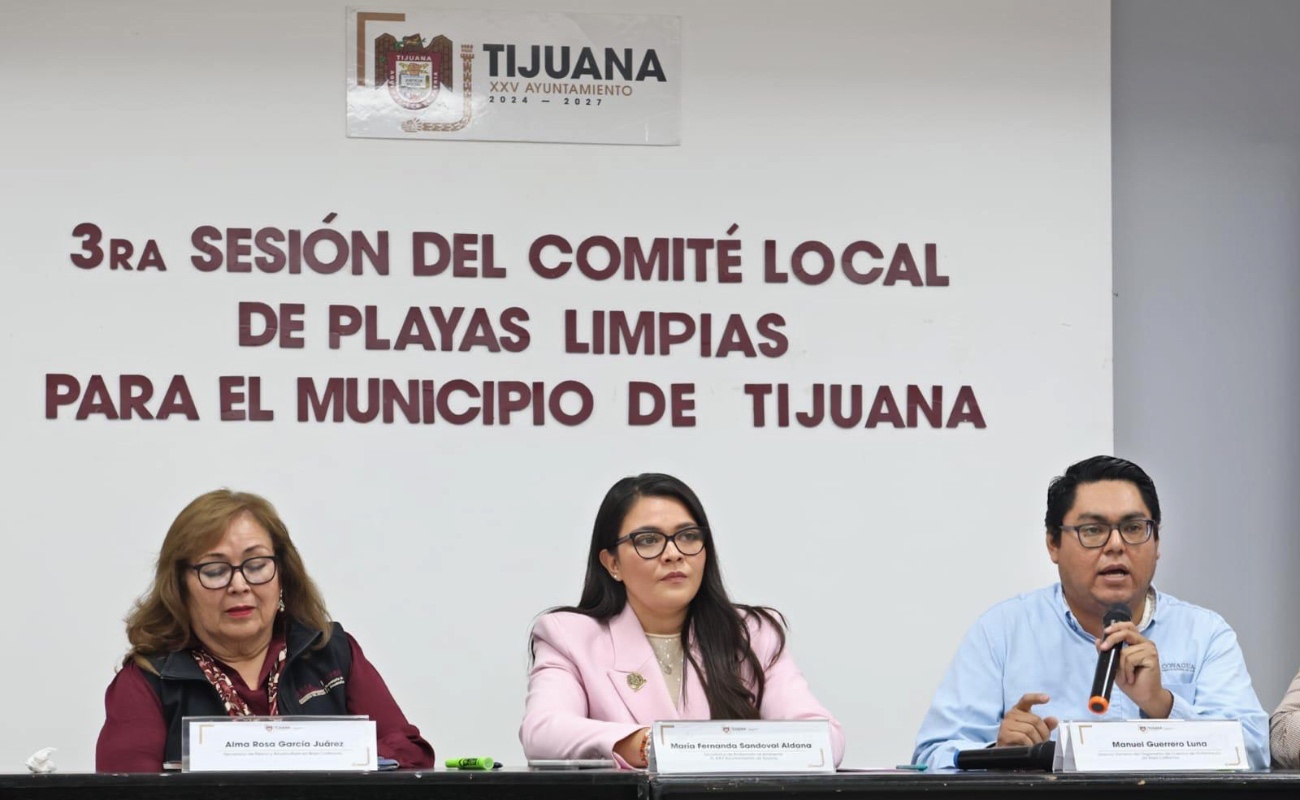Refuerza Gobierno Municipal compromiso por la conservación de las playas de Tijuana