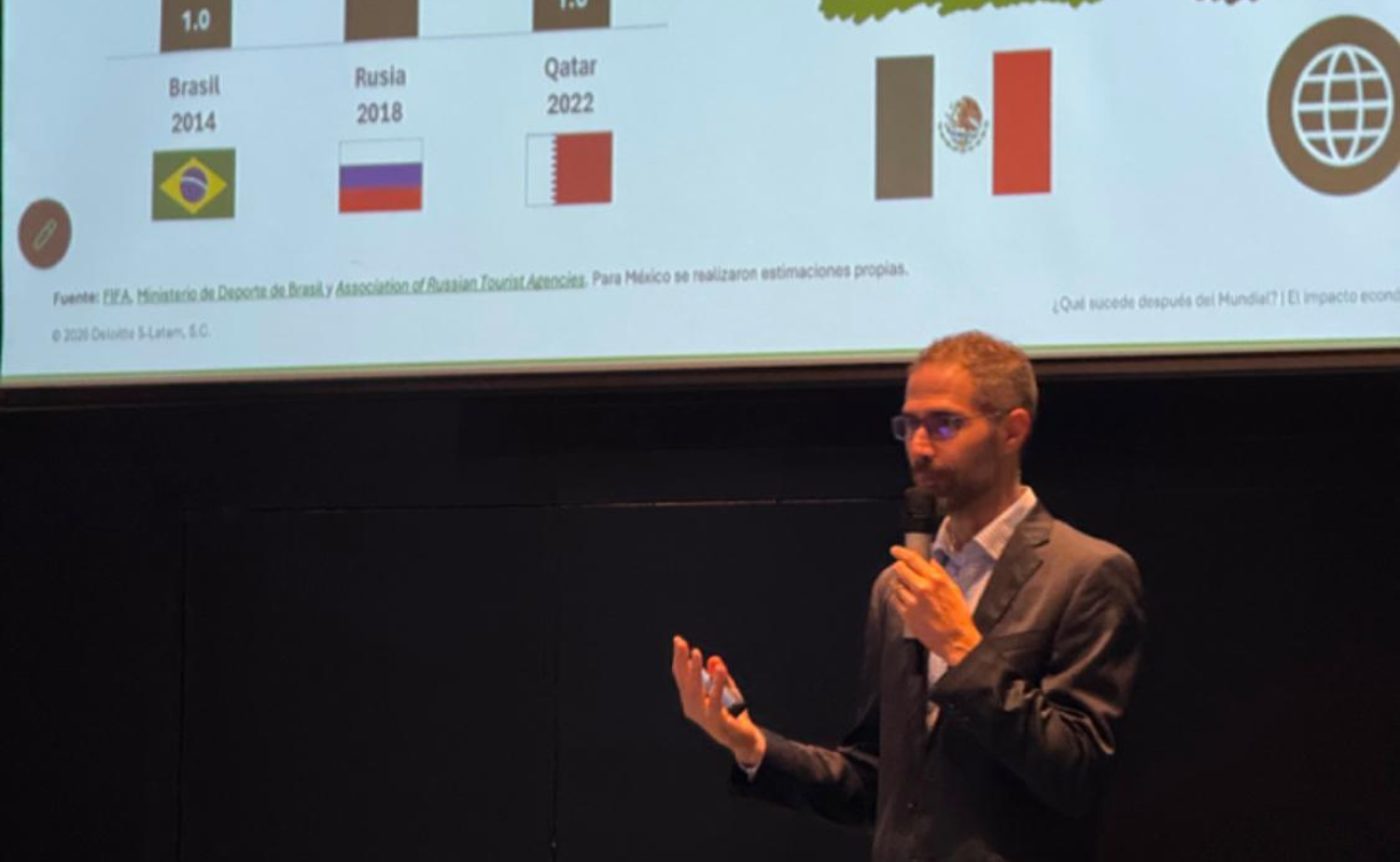 Revela Deloitte menor impacto económico del Mundial 2026