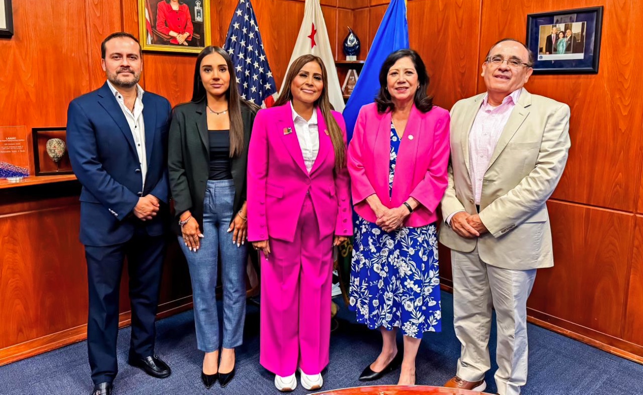 Fortalece Claudia Agatón vínculos binacionales con liderazgos hispanos del sur de California