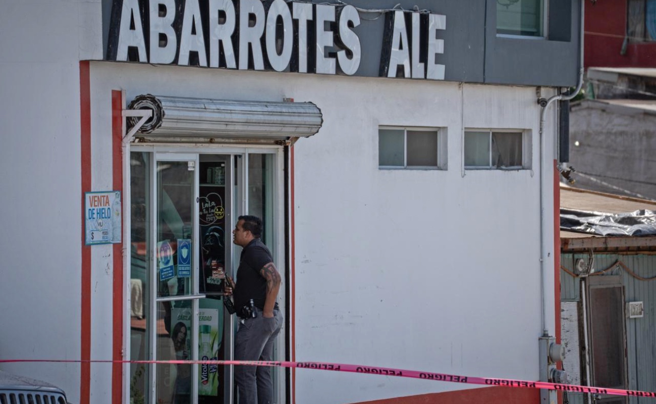 En la escena se localizaron diversos indicios balísticos.