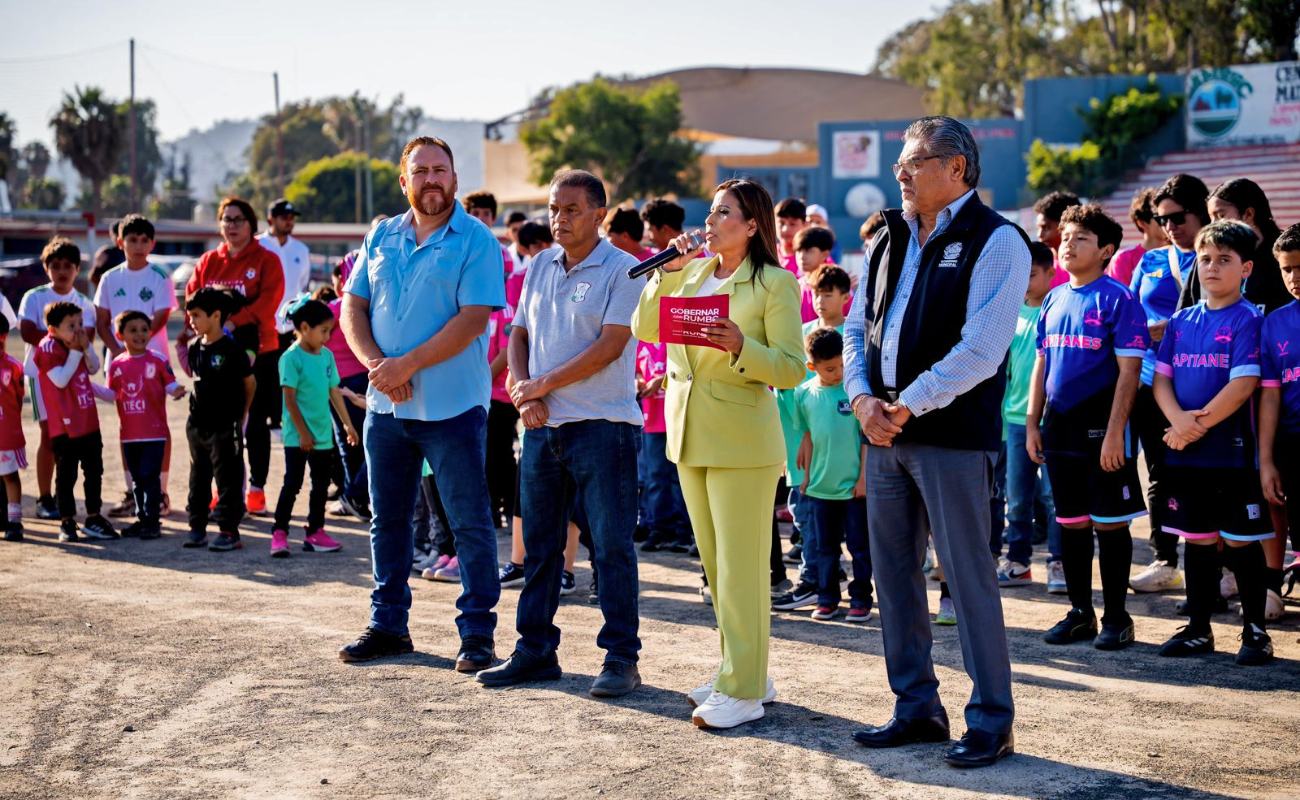 Anuncian rehabilitación de Campo Ensenada