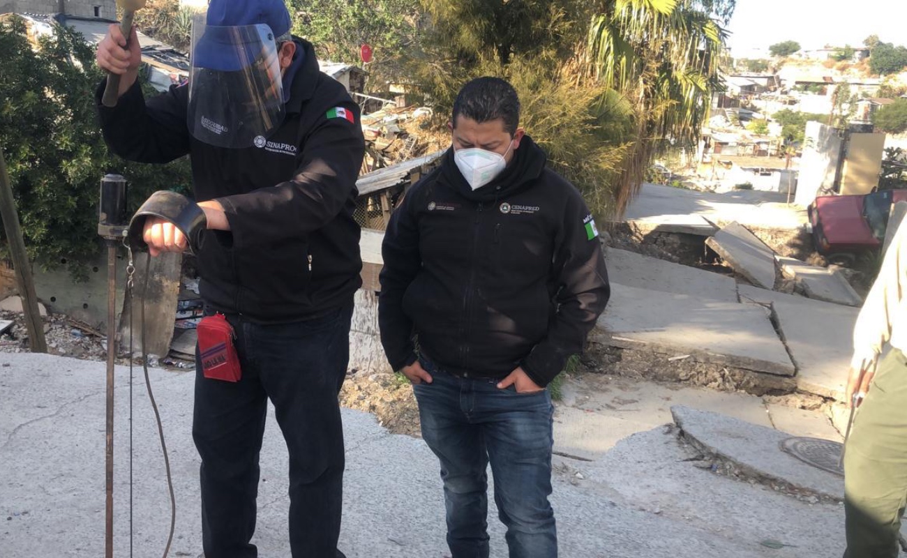 Se trabaja con la CESPT para atender y haya fugas que afecten aún más la zona.