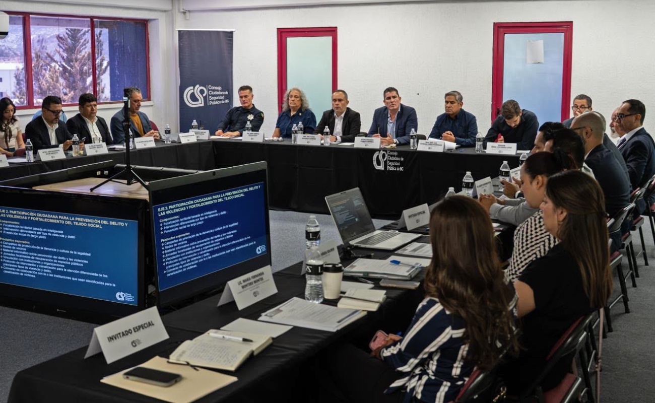 Plantea CCSBC fortalecer la inteligencia ciudadana y la dignificación policial