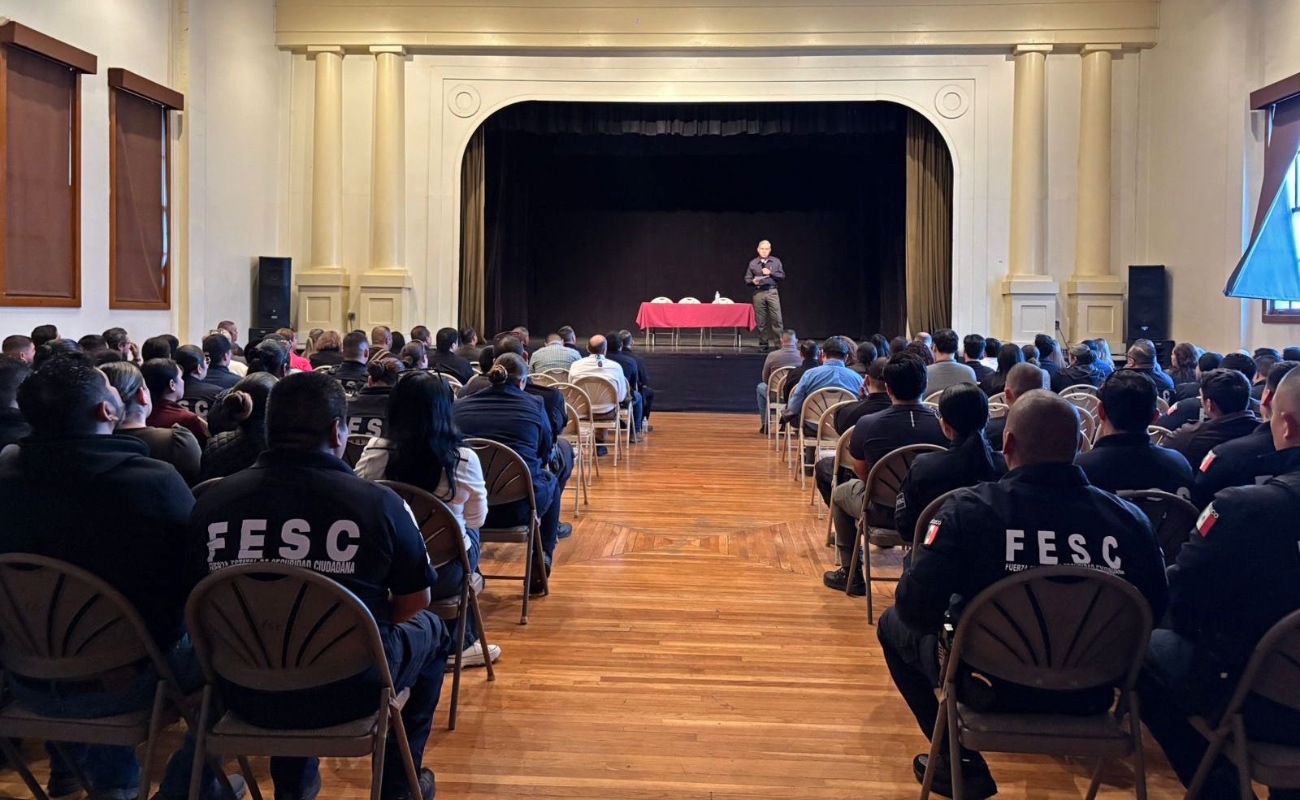 Es prioritario para la SSCBC dignificar la carrera policial