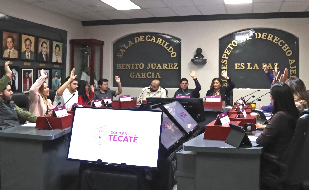 Tecate implementará un sistema de parquímetros con beneficios para residentes y trabajadores.