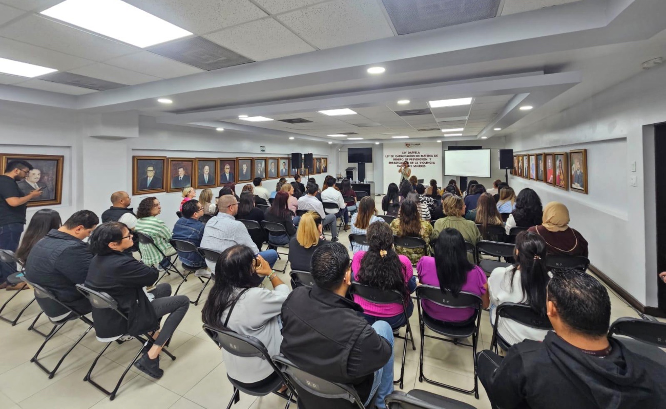 Los cursos fueron organizados por Oficialía Mayor.